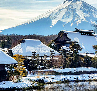 冬季富士山